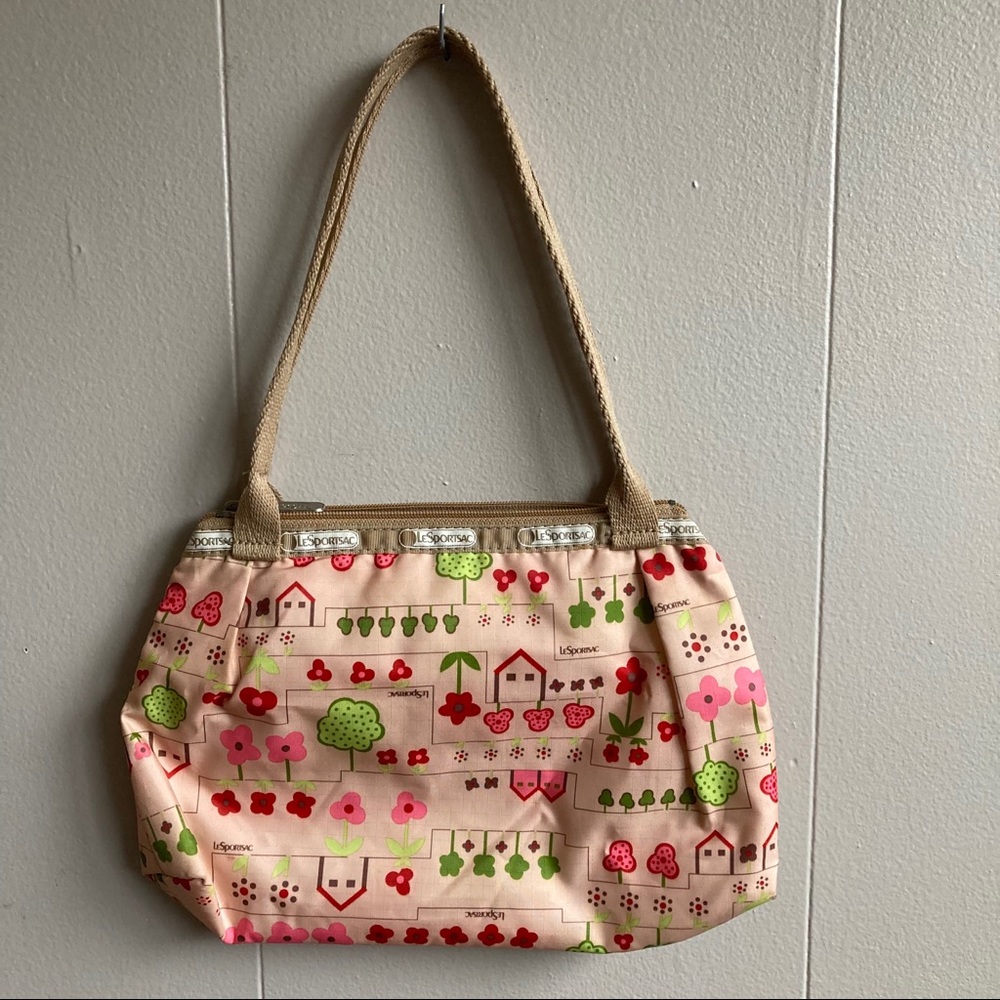LeSportsac Small Handbag in Rare Suburbia Print